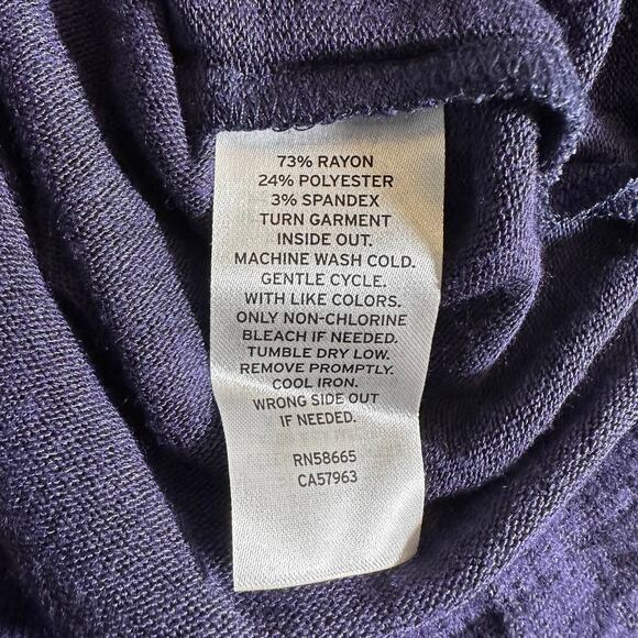 BP Nordstrom New Womens Long Sleeve Crew Neck Thin Sweater Blue M Casual Preppy - Picture 7 of 8